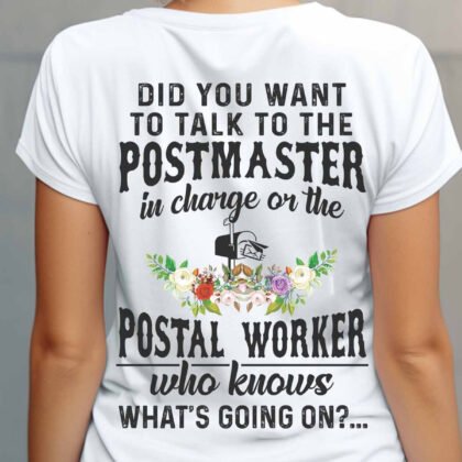 Postal Worker who knows what's going on