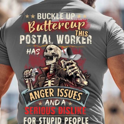 This Postal Worker has anger issue